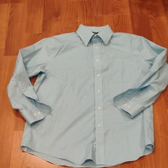 Men's Light Blue Dress Shirt - Picture 1 of 3